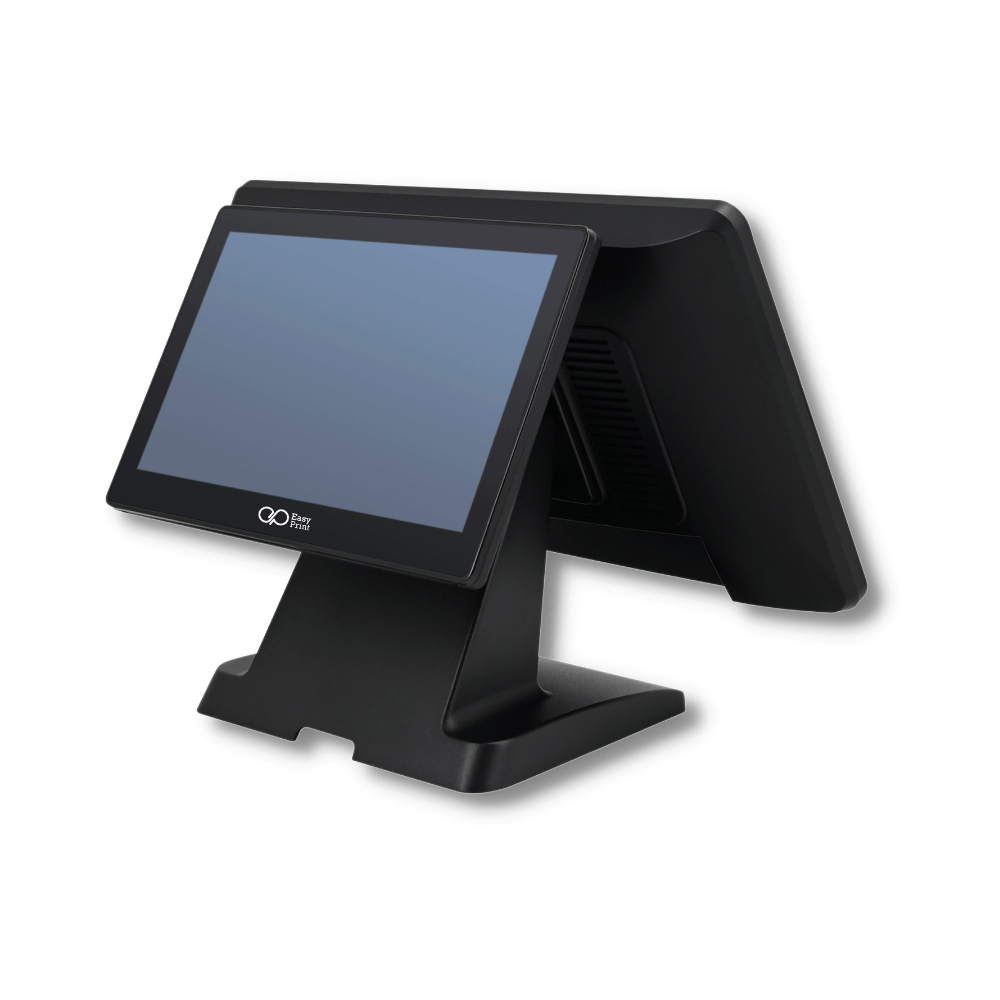 เครื่อง POS EASYPRINT ระบบ WINDOWS W1PLUS สีดำ (2 หน้าจอ)_2